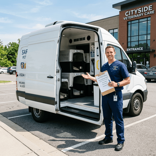Dispatch Software for Veterinary Clinic Sweeps